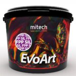 MITECH FPP SIL EVOART – SILIKONOWA FARBA STRUKTURALNA DROBNA 0,5 mm